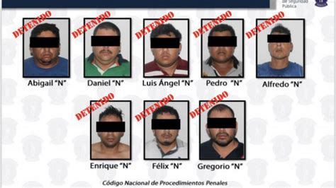 Detienen A Nueve Presuntos Integrantes Del CJNG En Tabasco Proceso