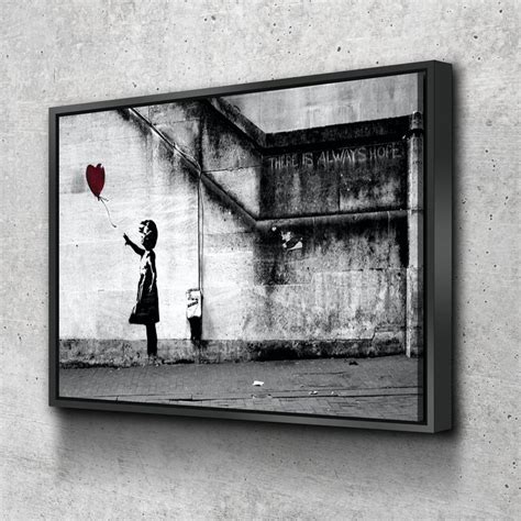 Banksy Prints Banksy Canvas Art Banksy Prints For Sale BANKSY Balloon