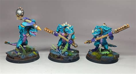 Warhammer Age Of Sigmar Seraphon Kroxigor X 3 Pro Painted EBay