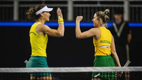 Australia Edge Britain To Reach Billie Jean King Cup Championship Tie