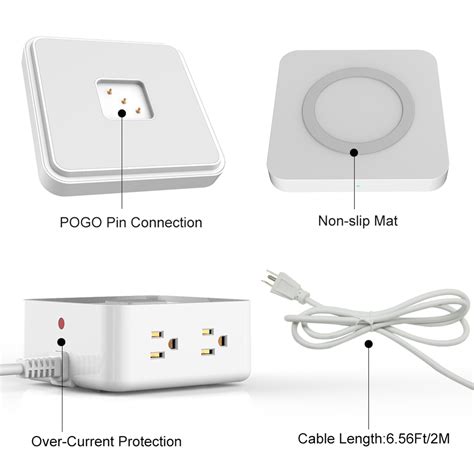 Geekbes Free Cube Wireless Charger White