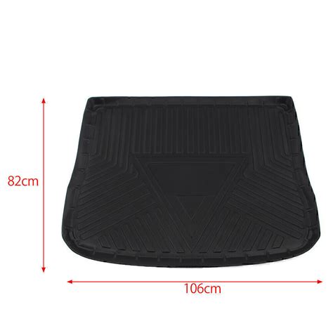 1 Pcs Black TPE Rear Boot Cargo Liner Trunk Floor Mat Tray For VW