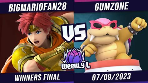 Bigmariofan Vs Gumzone Winners Final Weekly L Roy Pok Mon