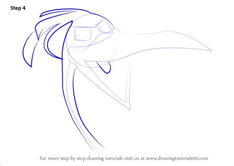 Learn How To Draw Crane From Skunk Fu Skunk Fu Step By Step