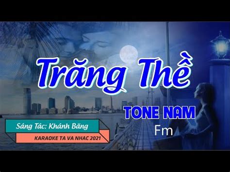 Karaoke I Tr Ng Th Tone Nam Tavanhac Youtube