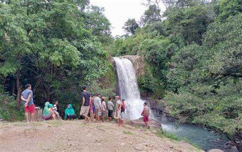 Dua Pelajar SMK Kartika Dikabarkan Tenggelam Di Air Terjun Pung Bunga