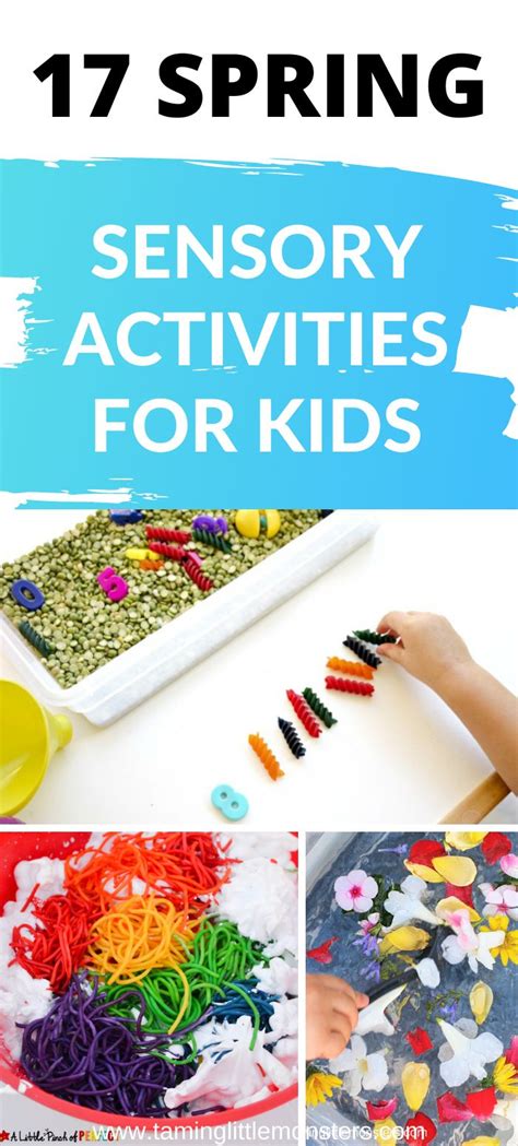 17 Easy Spring Sensory Activities For Kids Taming Little Monsters