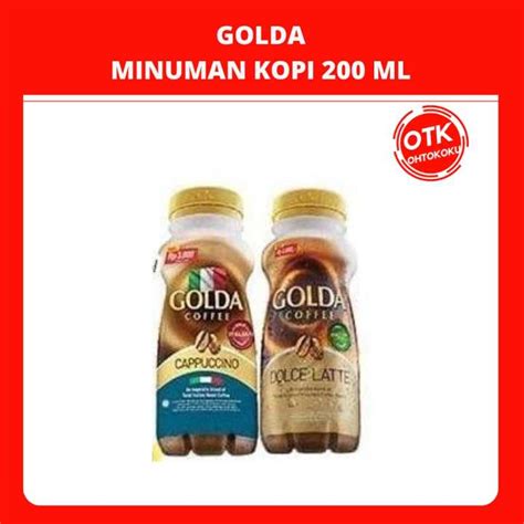 Golda Minuman Coffee 200ml Lazada Indonesia