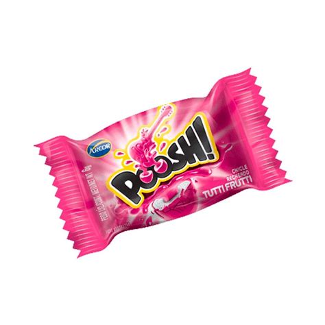 Chiclete Poosh Tutti Frutti 200g Maxfesta