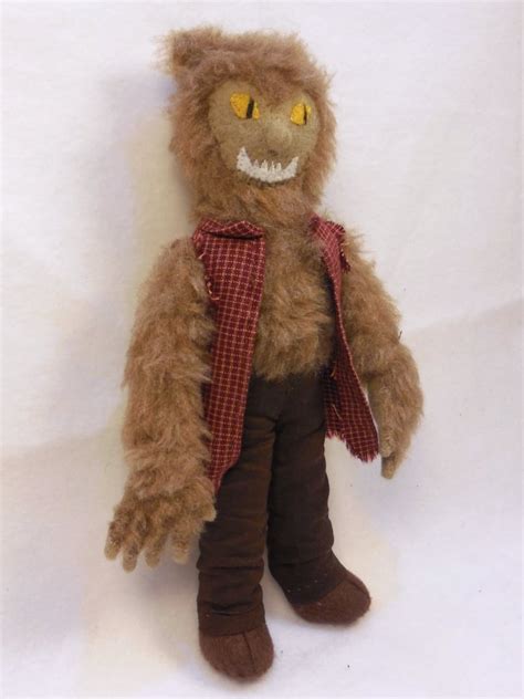 Silent Orchid Studio — Wolfman, werewolf plush toy