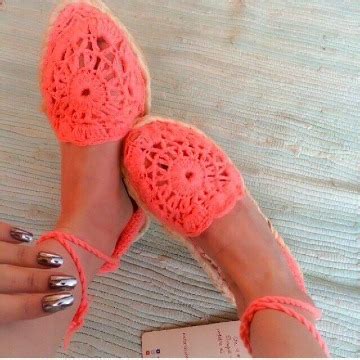 Venta Alpargatas De Crochet Para Mujer En Stock