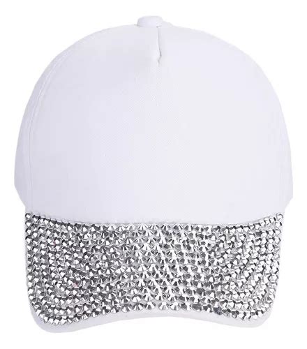 Gorra De Béisbol Moderna Para Mujer Con Diamantes De Imitaci Meses