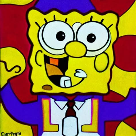 Portrait Of Sponge Bob By Carvaggio Stable Diffusion Openart