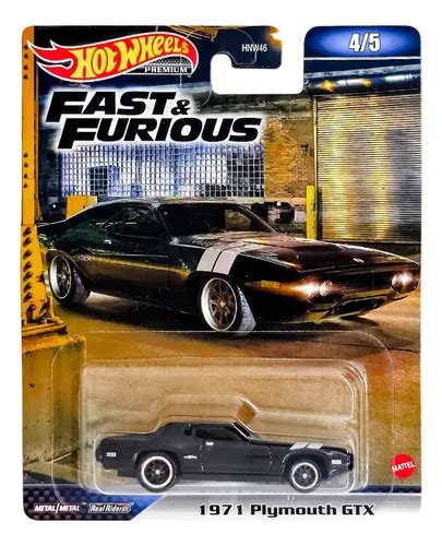 Carrinho Hot Wheels Premium Edição Velozes E Furiosos Mattel