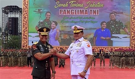 Jenderal Andika Perkasa Resmi Serahkan Jabatan Panglima TNI Ke