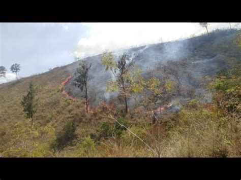 Incendio forestal azota zona montañosa de Elías Piña 10 marzo de 2023