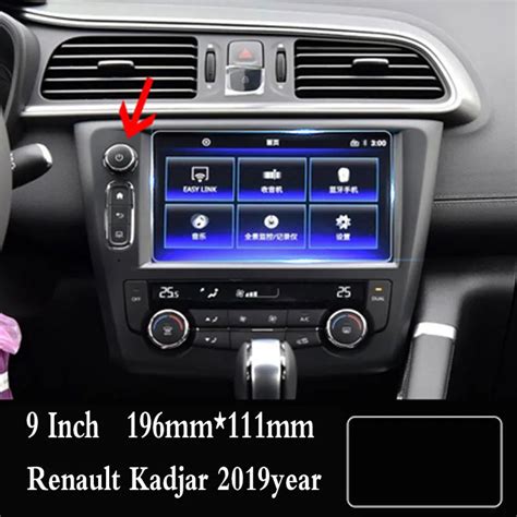 Renault Kadjar 2016 2019 I In Araba GPS Navigasyon Aksesuarlar Temperli