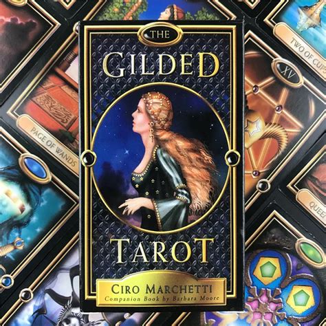 The Gilded Tarot Card Deck Board Cards English Edition