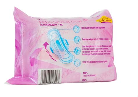 Pad Woman Ultra Delight Sanitary Pad 280mm For Normal At Rs 51packet