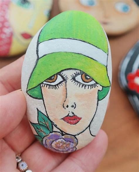 Pin Su ROCK PAINTING I LIKE Sassi Dipinti Sassi Artistici