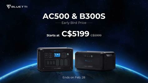 BLUETTI AC500 Award Winning Home Power Backup Is Finally Available On