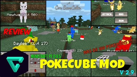 Pokecube Mod V Minecraft Pe Mas Pokemons Pokedex Etc