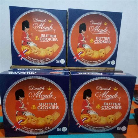 Jual MONDE BUTTER COOKIES 908gr Shopee Indonesia