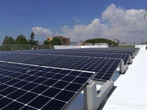 Strutture Pannelli Fotovoltaici Zavorre Per Tetti Piani Sunballast