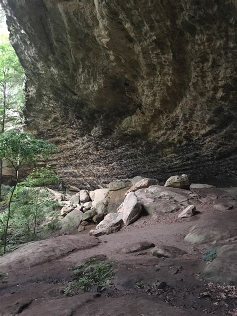 Fern Clyffe State Park Main Bluff And Hawks Cave Trail Head Shawnee