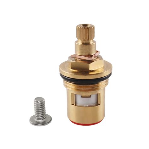 Brass Ceramic Cartridge G Tap Ceramic Stem Cartridges Replacement For Hot Cold Water Faucet