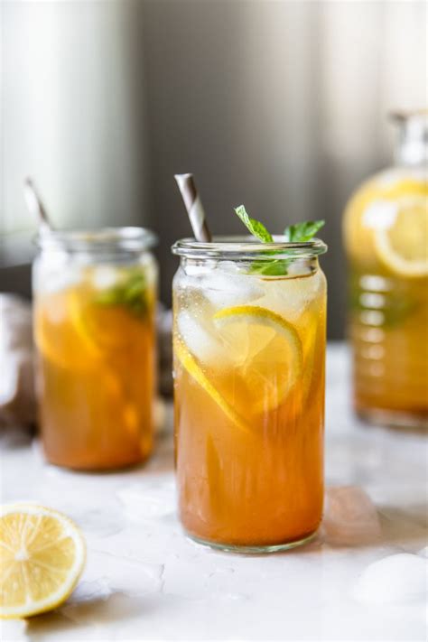 Refreshing Homemade Lemon Ice Tea Recipe