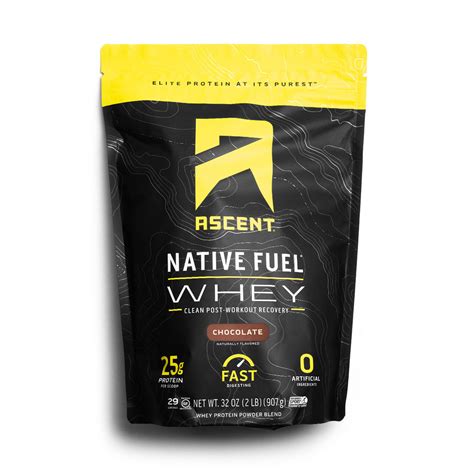 Ascent Native Fuel Whey Protein Uncrate