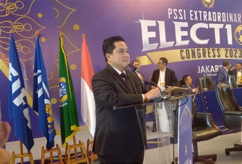 Demi Sukseskan Piala Dunia U Erick Thohir Pimpin Langsung Panitia Lokal