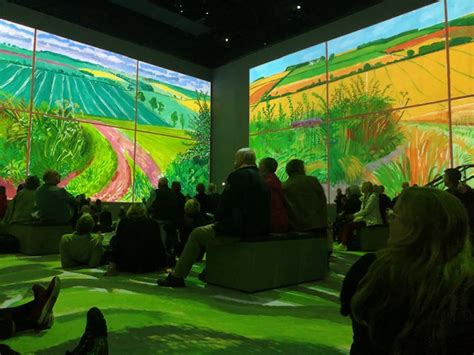 Immersive David Hockney Show In London Aixcentric