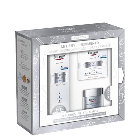 Eucerin Hyaluron Filler X Effect Coffret Pele Seca Idivia