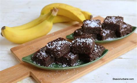 Negres De Post Cu Banane F R F In Gluten Re Eta De Brownies