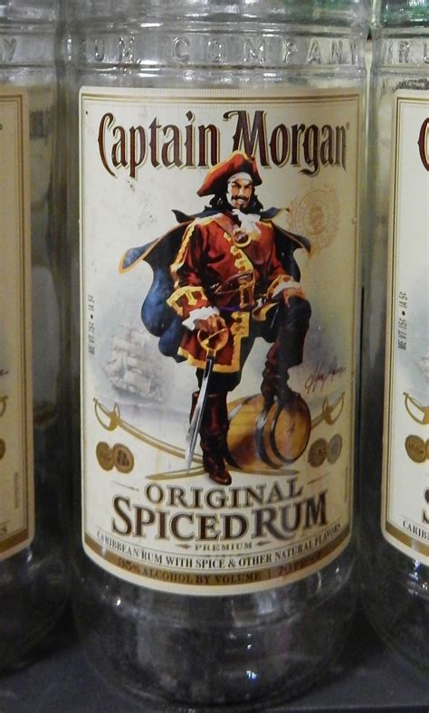 Captain Morgan Bottle - Whiskey Bottom Candle Company