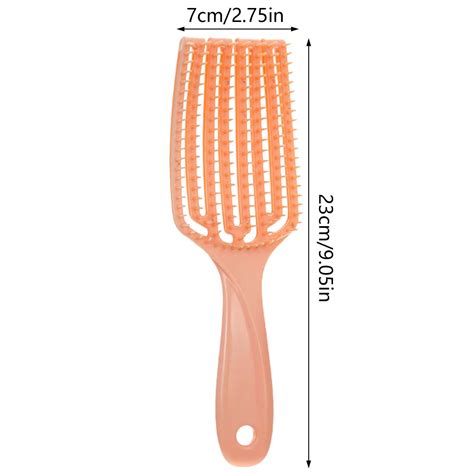 Garenas Curved Vented Hair Brush Fast Drying Detangling Massage Brushes For Long Wet Dry Thick