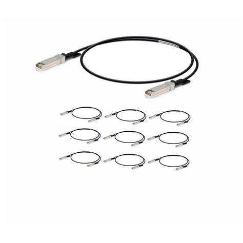 Ubiquiti Udc 1 10 Pack Unifi Direct Attach Copper Cable 10gbps 1 Meter Ufiber Sfp 10 Gigabit