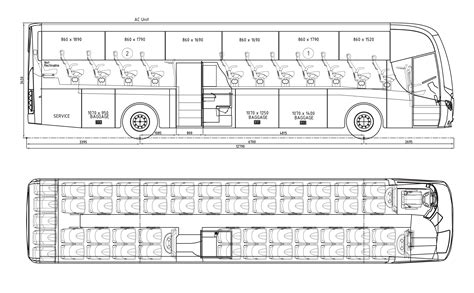 Scania OmniExpress 2007 Blueprint - Download free blueprint for 3D modeling