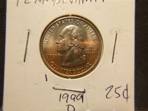 1999 D Pennsylvania 50 States And Territories Quarters For Sale Buy