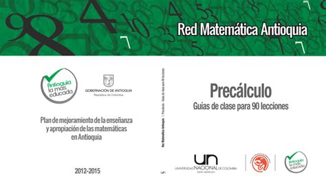 PRECÁLCULO Sociedad Colombiana de Matemáticas