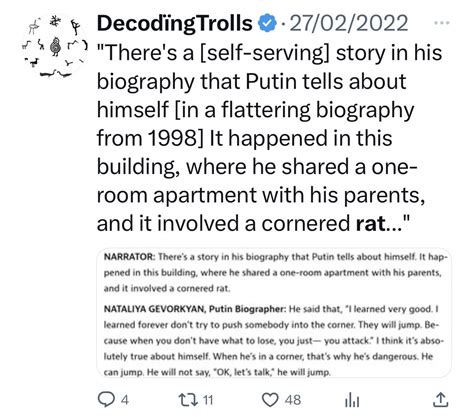 Decodïngtrolls On Twitter ⚡️they Say A Threatened Rat Is At Their