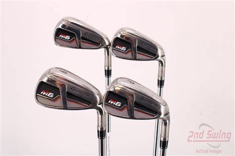 Taylormade M6 Iron Set 7 Pw Fst Kbs Max 85 Steel Regular Right Handed