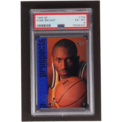 Kobe Bryant 1996 97 SP 134 RC PSA 6 Pristine Auction