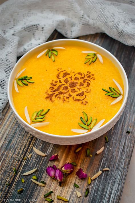 Persian saffron rice pudding – Artofit