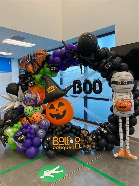 Halloween Round Arch | Balloon Arrangement Delivery – Balloonbouquett