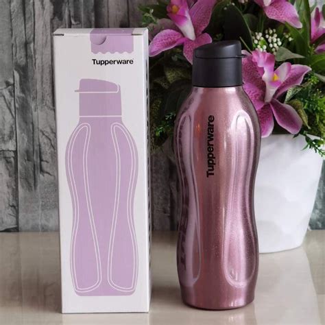 Tupperware Stainless Steel Eco Bottle Ml Gift Box Eco Fit