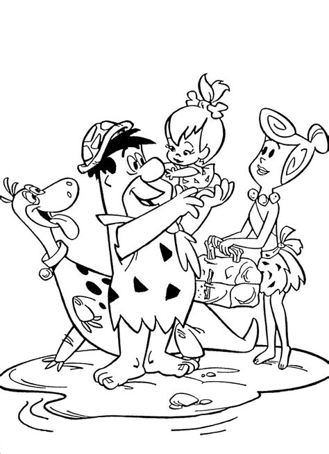 Flintstones Coloring Pages Hot Sex Picture