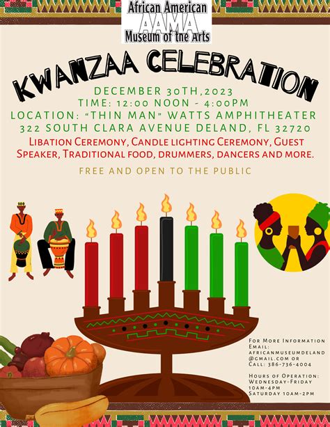 Kwanzaa Celebration – African American Museum of the Arts